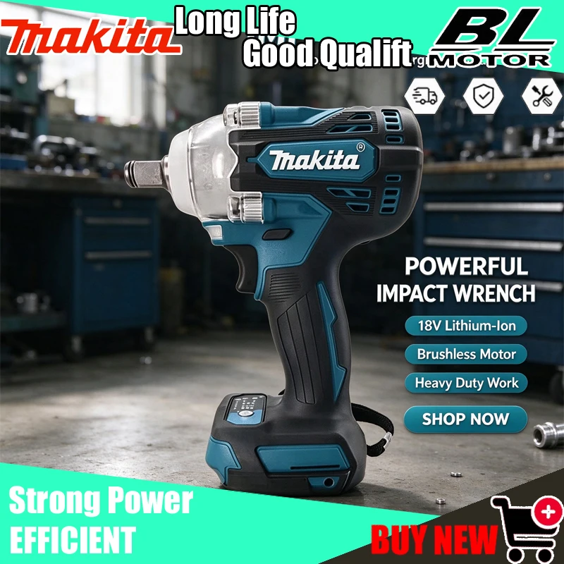 Makita DTW300 18V LXT Brushles - đánh giá và giá Makita Drill Dtw300